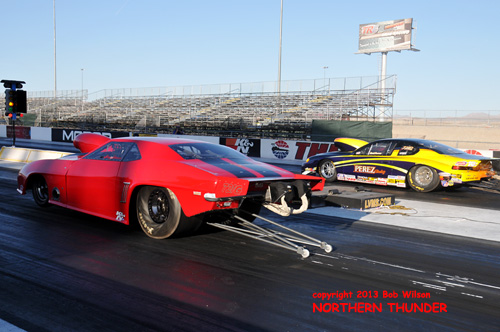 Jerry Jansen (near lane) vs Raul Perez - 7.015 - 197.28 
(far lane) - T/S